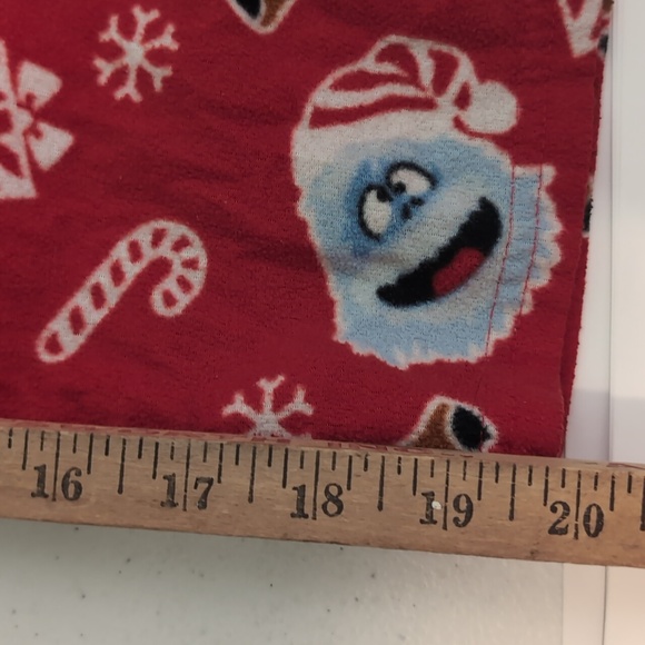 Childrens Rudolph The Red Nose Reindeer pajama pants size Large - Picture 5 of 6